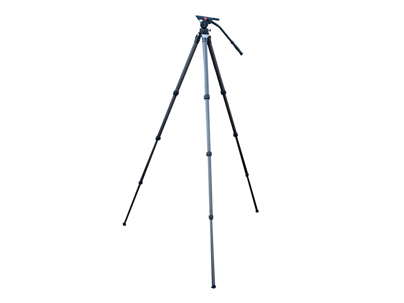 Lotus kolfiberstativ med huvud